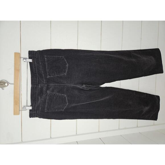 Charter Club Laura Fit size 10 petite grey velvet corduroy full length pants - Picture 2 of 3